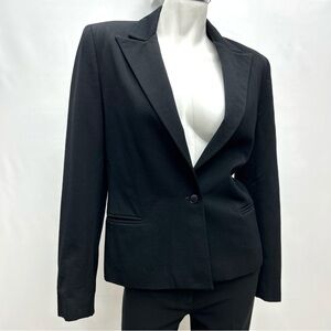 E.R. Gerard for Renlyn NY ~ VINTAGE Black Blazer ~ 100% Pure Wool